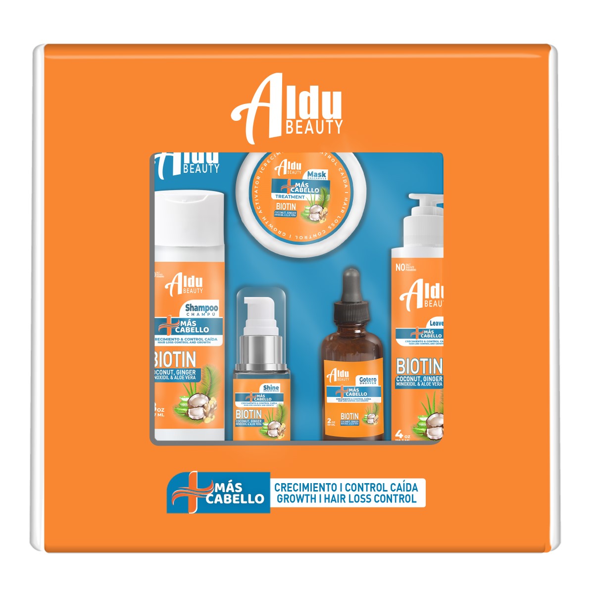 Aldu Beauty Mas Cabello 8oz Kit - 5 Step