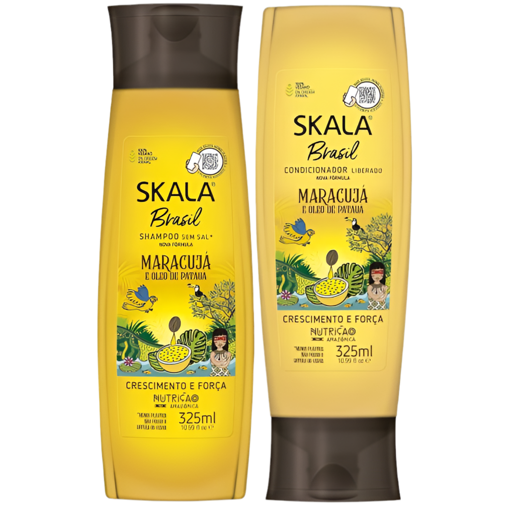 SKALA Brasil Maracuja E Oleo de Patua Shampoo and Conditioner 2 in 1 Kit 325ml