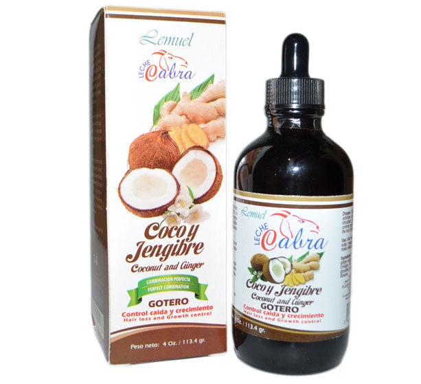 Leche de Cabra Coco y Jengibre Gotero 4 fl. oz