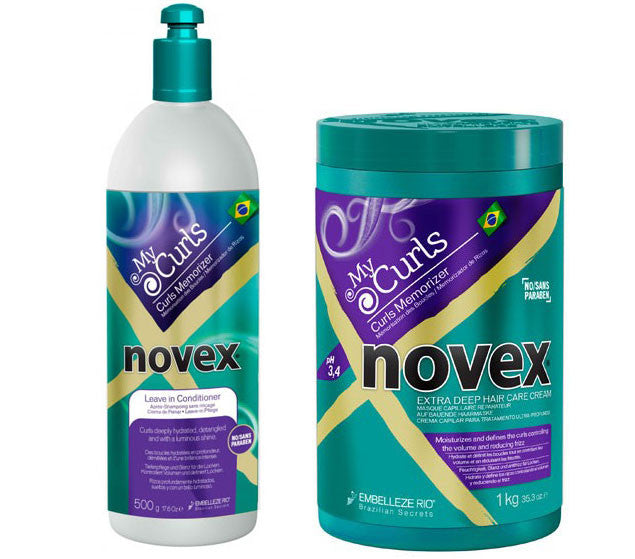 Embelleze Novex My Curls Hair Kit (Hair Mask & Leave-in Conditioner)