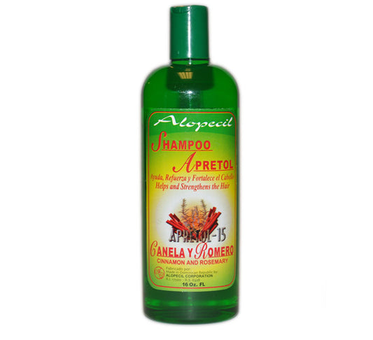 Alopecil Apretol Cinnamon & Rosemary Shampoo 16oz