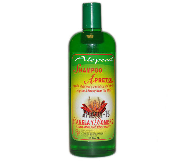 Alopecil Apretol Cinnamon & Rosemary Shampoo 16oz