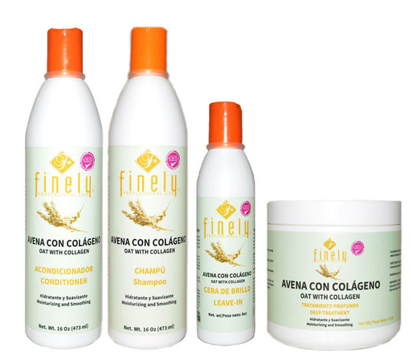 Finely Oat with Collagen (Avena con Colageno) (4 Piece Set)