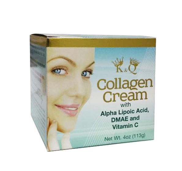 K&Q Collagen Cream 4oz (Crema de Colágeno)