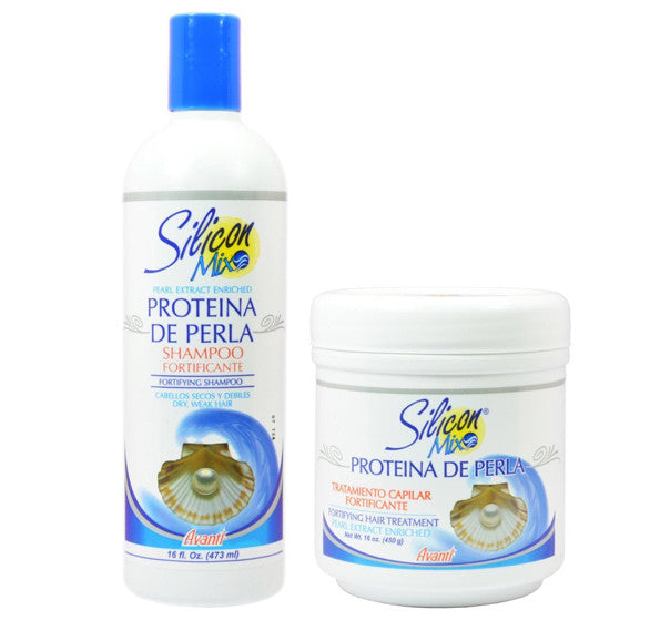 Silicon Mix Perla Protein Shampoo and Treatment