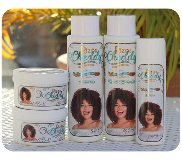 Cheddy Rizos Hair Kit (5 Steps)